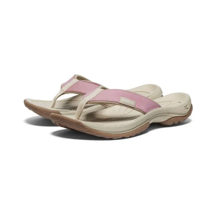 Women KEEN Casual Kona Flip Nostalgia RosePlaza Taupe Leather FlipFlop Women KEEN Casual Kona Flip Nostalgia RosePlaza Taupe Leather FlipFlop