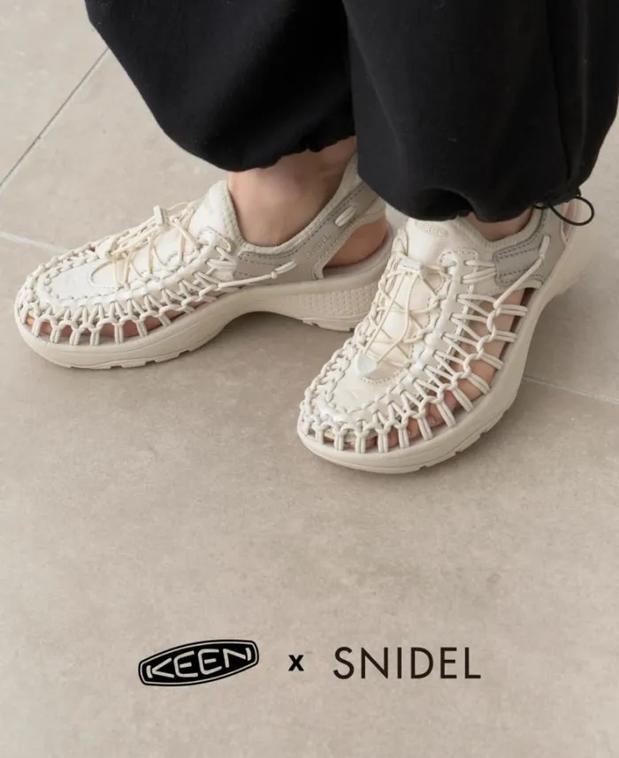 Women KEEN Casual UNEEK Astoria White Sandal Women KEEN Casual UNEEK Astoria White Sandal