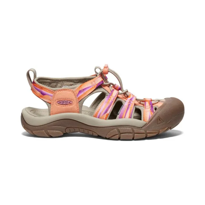 Women KEEN Hike Newport H2 Papaya PunchPrism Closed Toe Sandal