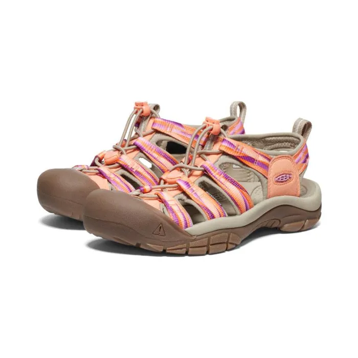 Women KEEN Hike Newport H2 Papaya PunchPrism Closed Toe Sandal Women KEEN Hike Newport H2 Papaya PunchPrism Closed Toe Sandal