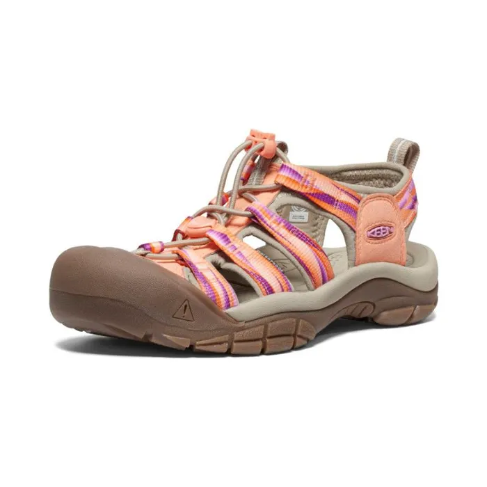 Women KEEN Hike Newport H2 Papaya PunchPrism Closed Toe Sandal Women KEEN Hike Newport H2 Papaya PunchPrism Closed Toe Sandal