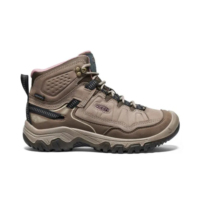 Women KEEN Hike Targhee IV Mid Height Waterproof Wide Leather Hiking Boot