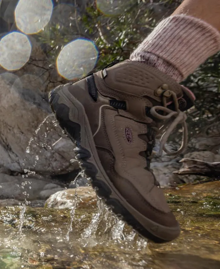 Women KEEN Hike Targhee IV Mid Height Waterproof Wide Leather Hiking Boot Women KEEN Hike Targhee IV Mid Height Waterproof Wide Leather Hiking Boot