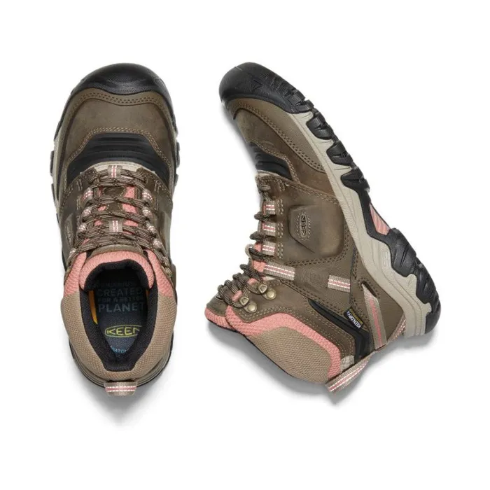 Women KEEN Hike Waterproof GreyOlive Hiking Boots 8211 Ridge Flex Mid Women KEEN Hike Waterproof GreyOlive Hiking Boots 8211 Ridge Flex Mid