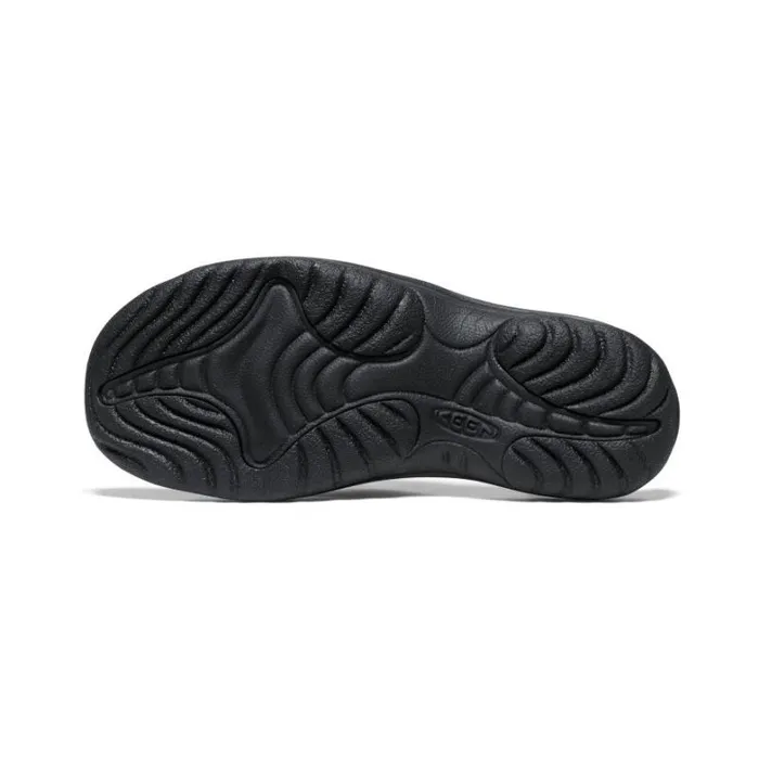 Women KEEN Sandals Bali BlackSteel Grey Leather FlipFlop Women KEEN Sandals Bali BlackSteel Grey Leather FlipFlop