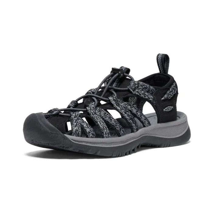 Women KEEN Sandals Whisper BlackSteel Grey Closed Toe Sandal Women KEEN Sandals Whisper BlackSteel Grey Closed Toe Sandal