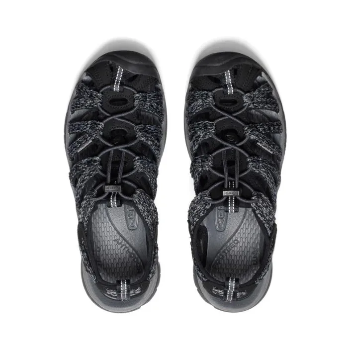 Women KEEN Sandals Whisper BlackSteel Grey Closed Toe Sandal Women KEEN Sandals Whisper BlackSteel Grey Closed Toe Sandal