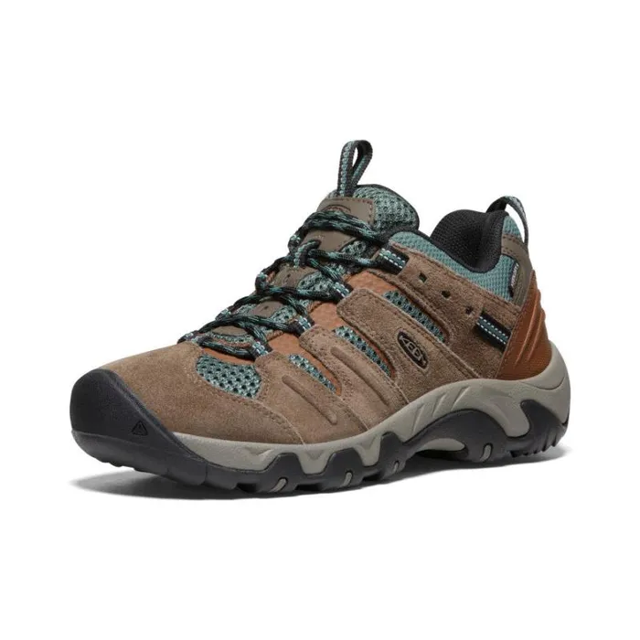 Women KEEN Shoes Headout Waterproof Brown Leather Hiking Shoe Women KEEN Shoes Headout Waterproof Brown Leather Hiking Shoe