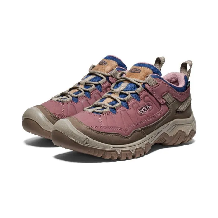 Women KEEN Shoes Targhee IV Waterproof Rose BrownPlaza Taupe Leather Hiking Shoe Women KEEN Shoes Targhee IV Waterproof Rose BrownPlaza Taupe Leather Hiking Shoe