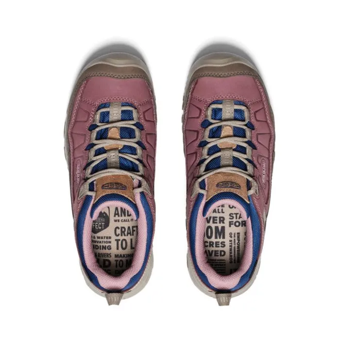 Women KEEN Shoes Targhee IV Waterproof Rose BrownPlaza Taupe Leather Hiking Shoe Women KEEN Shoes Targhee IV Waterproof Rose BrownPlaza Taupe Leather Hiking Shoe