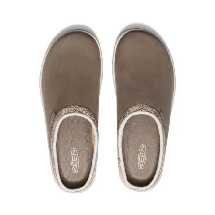 Women KEEN SlipOns Elle Suede BrindleBirch Leather Mule Women KEEN SlipOns Elle Suede BrindleBirch Leather Mule