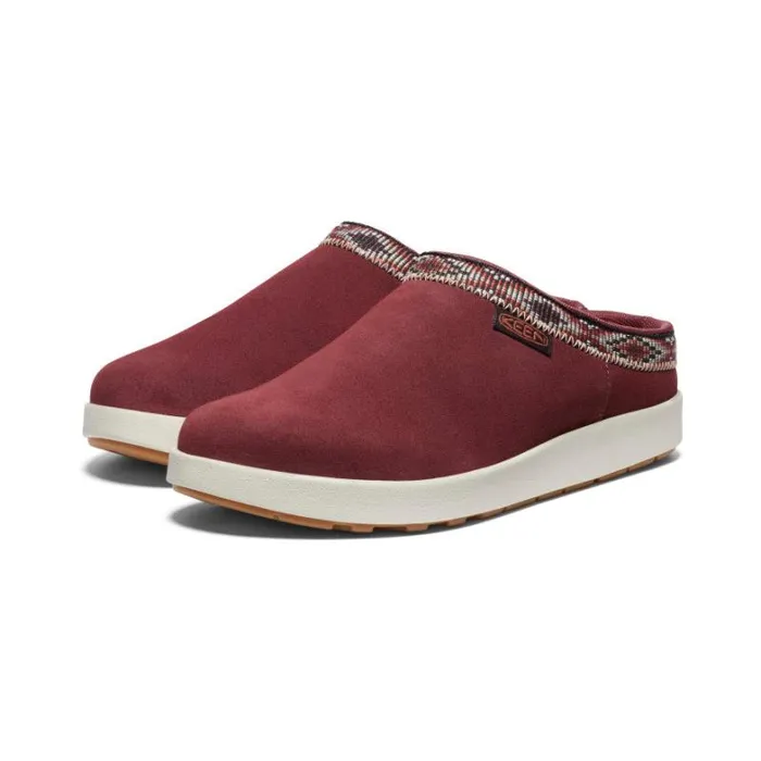Women KEEN SlipOns Elle Suede Brown Leather Mule Women KEEN SlipOns Elle Suede Brown Leather Mule