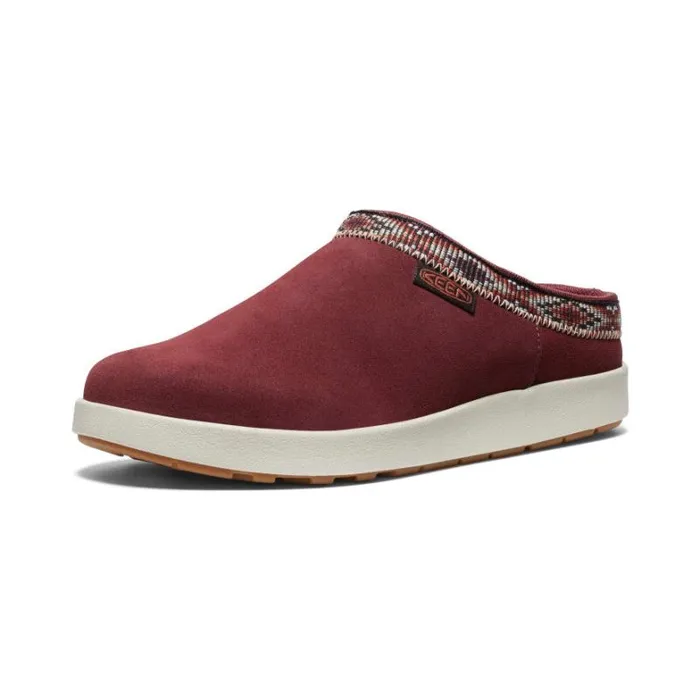 Women KEEN SlipOns Elle Suede Brown Leather Mule Women KEEN SlipOns Elle Suede Brown Leather Mule