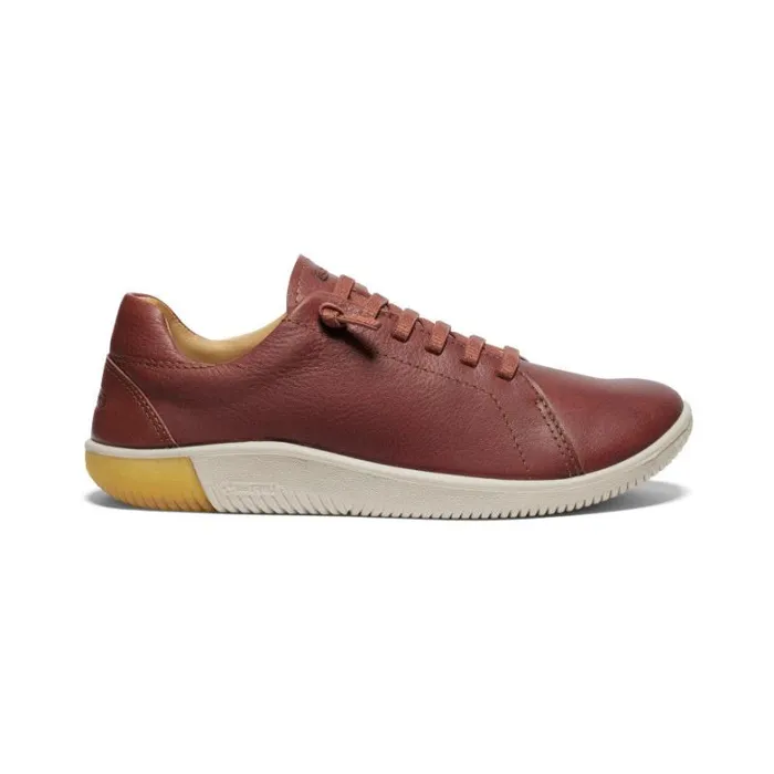 Women KEEN SlipOns KNX Lace Tortoise ShellPlaza Taupe Leather Shoe