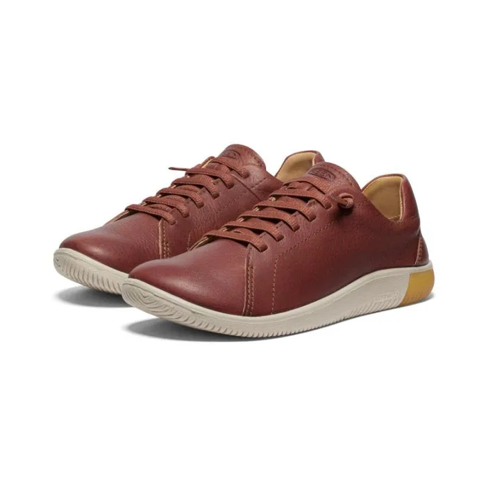 Women KEEN SlipOns KNX Lace Tortoise ShellPlaza Taupe Leather Shoe Women KEEN SlipOns KNX Lace Tortoise ShellPlaza Taupe Leather Shoe