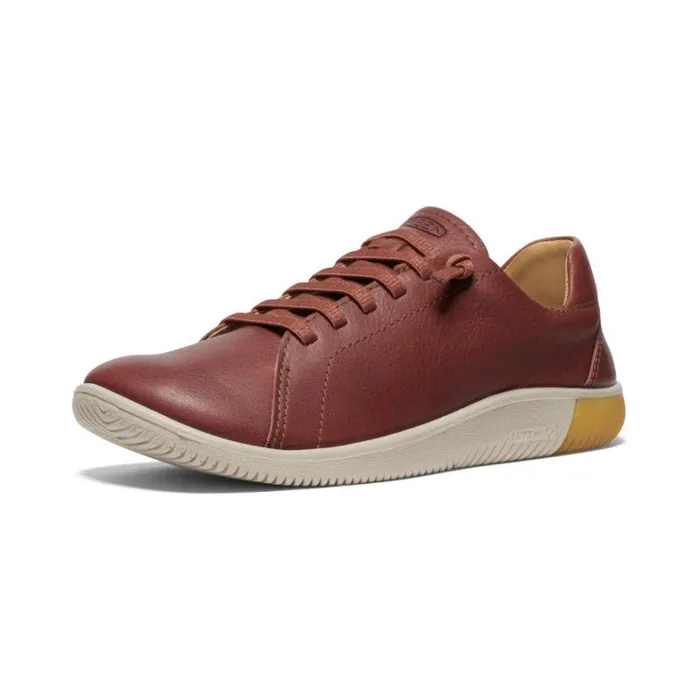 Women KEEN SlipOns KNX Lace Tortoise ShellPlaza Taupe Leather Shoe Women KEEN SlipOns KNX Lace Tortoise ShellPlaza Taupe Leather Shoe