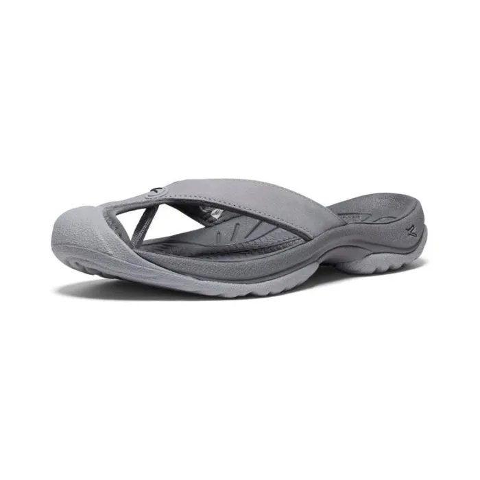 Women KEEN Water Waimea AlloyBlack Leather FlipFlop Women KEEN Water Waimea AlloyBlack Leather FlipFlop