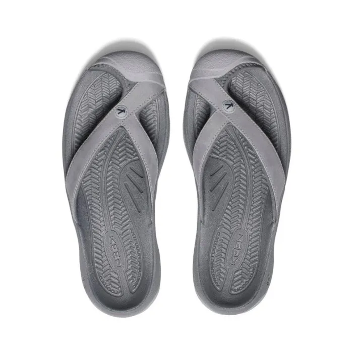 Women KEEN Water Waimea AlloyBlack Leather FlipFlop Women KEEN Water Waimea AlloyBlack Leather FlipFlop