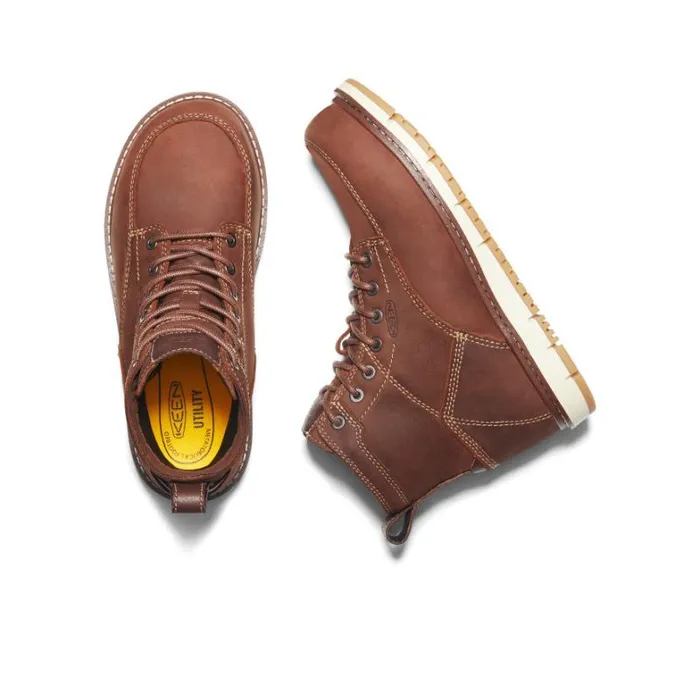 Women KEEN Work Boots and Shoes 6quot Leather Work Boots 8211 San Jose Women KEEN Work Boots and Shoes 6quot Leather Work Boots 8211 San Jose
