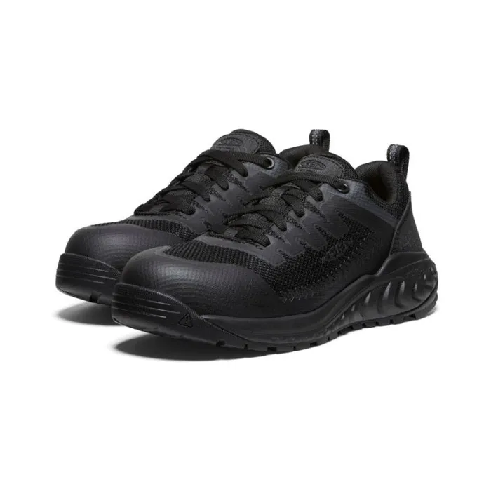 Women KEEN Work Boots and Shoes Arvada CarbonFiber Toe Black Work Shoe Women KEEN Work Boots and Shoes Arvada CarbonFiber Toe Black Work Shoe