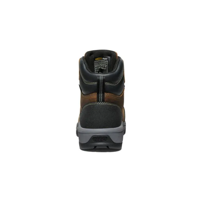 Women KEEN Work Boots and Shoes Evanston Boot 6quot Waterproof BisonBlack Leather Work Boot Women KEEN Work Boots and Shoes Evanston Boot 6quot Waterproof BisonBlack Leather Work Boot