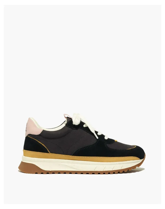 Women Kickoff Trainer Sneakers In Dark Colorblock Nubuck And Suede Wisteria Dove Multi Madewell Sneakers Women Kickoff Trainer Sneakers In Dark Colorblock Nubuck And Suede Wisteria Dove Multi Madewell Sneakers