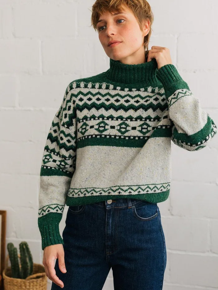 Women Knits Women 8211 Astypalaia 8211 Jacquard TWOTHIRDS Knits