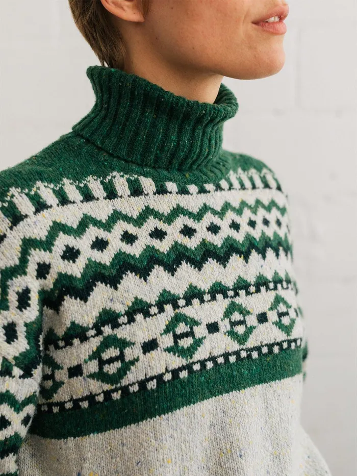Women Knits Women 8211 Astypalaia 8211 Jacquard TWOTHIRDS Knits