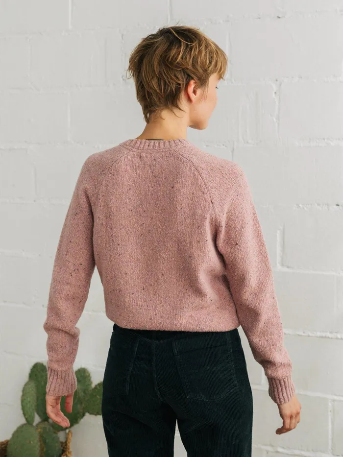 Women Knits Women 8211 Kalymnos 8211 Pink Multicolour Neps TWOTHIRDS Knits