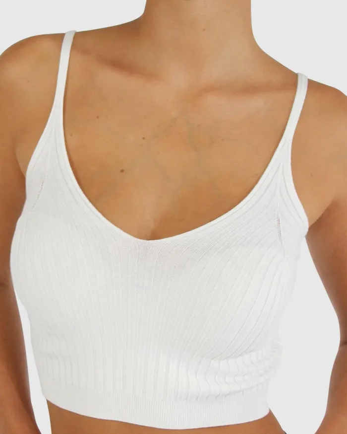 Women Knitwear Belle and Bloom All I Need Knit Crop 8211 Cream