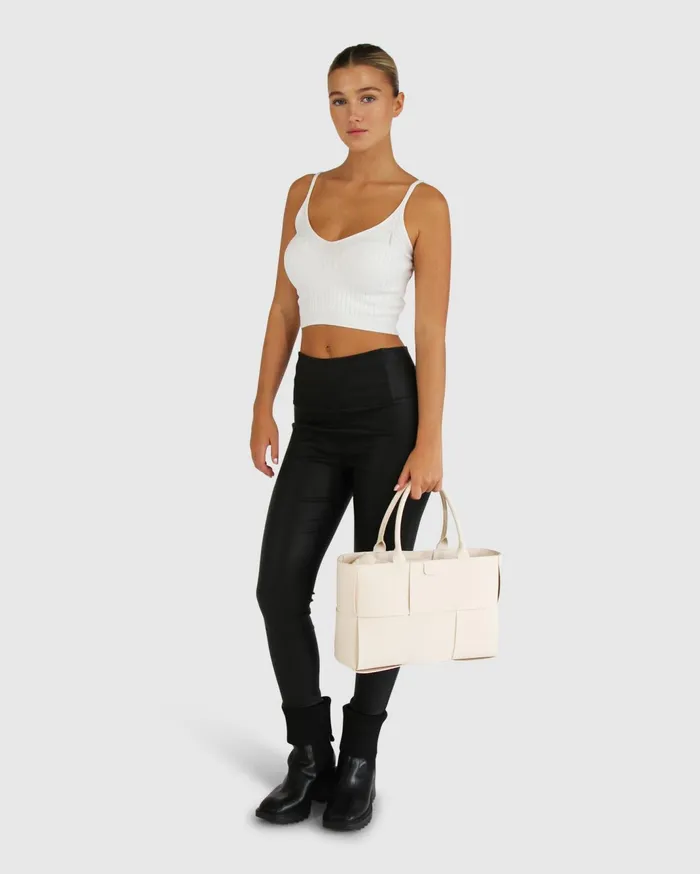 Women Knitwear Belle and Bloom All I Need Knit Crop 8211 Cream