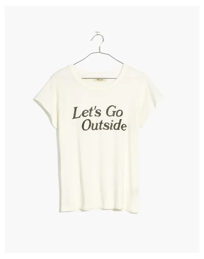 Women Lets Go Outside Graphic Softfade Cotton Tee Lighthouse Madewell Tees Women Lets Go Outside Graphic Softfade Cotton Tee Lighthouse Madewell Tees