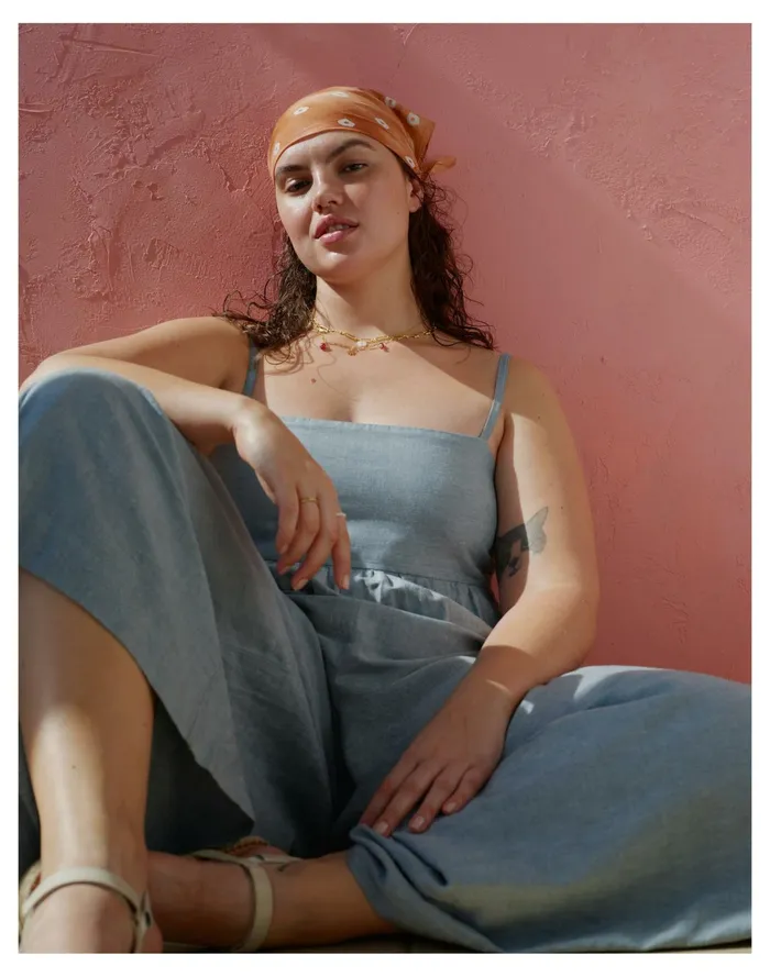 Women Linen Blend Tie Back Wide Leg Jumpsuit Faded Shale Madewell Jumpsuits and Overalls Women Linen Blend Tie Back Wide Leg Jumpsuit Faded Shale Madewell Jumpsuits and Overalls