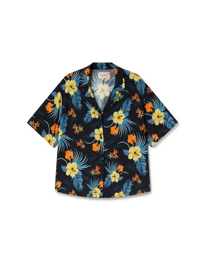 Women Lintusalo 8211 Hibiscus TWOTHIRDS Shirts
