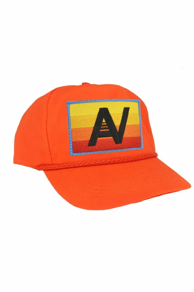 Women LOGO RAINBOW 8211 VINTAGE NYLON TRUCKER HAT Aviator Nation TruckerHats Women LOGO RAINBOW 8211 VINTAGE NYLON TRUCKER HAT Aviator Nation TruckerHats