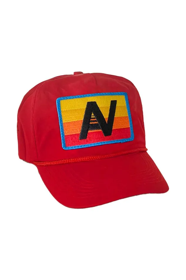 Women LOGO RAINBOW 8211 VINTAGE NYLON TRUCKER HAT Aviator Nation TruckerHats Women LOGO RAINBOW 8211 VINTAGE NYLON TRUCKER HAT Aviator Nation TruckerHats