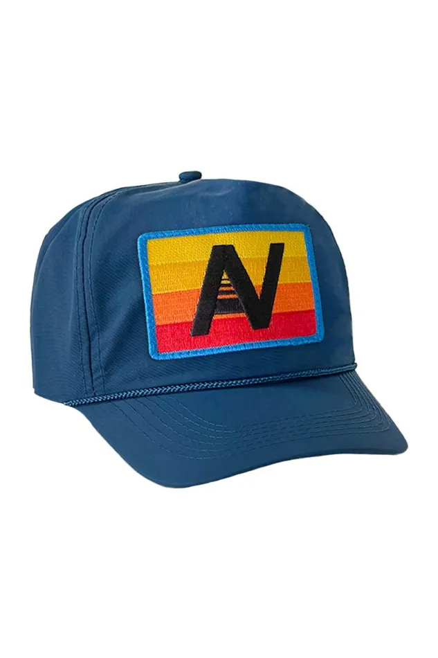 Women LOGO RAINBOW 8211 VINTAGE NYLON TRUCKER HAT Aviator Nation TruckerHats Women LOGO RAINBOW 8211 VINTAGE NYLON TRUCKER HAT Aviator Nation TruckerHats