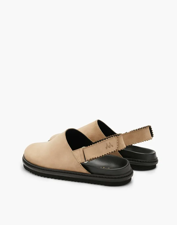 Women Maguire Nubuck Torre Mules Taupe Madewell Flats Women Maguire Nubuck Torre Mules Taupe Madewell Flats