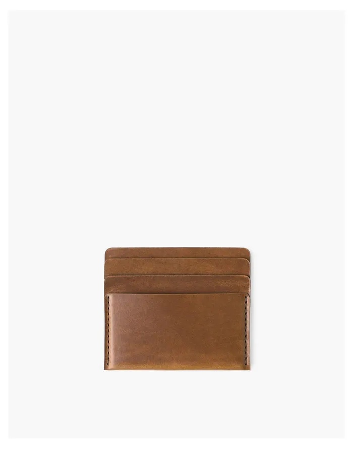 Women MAKR Leather Cascade Wallet Brown Madewell Pouches and Wallets