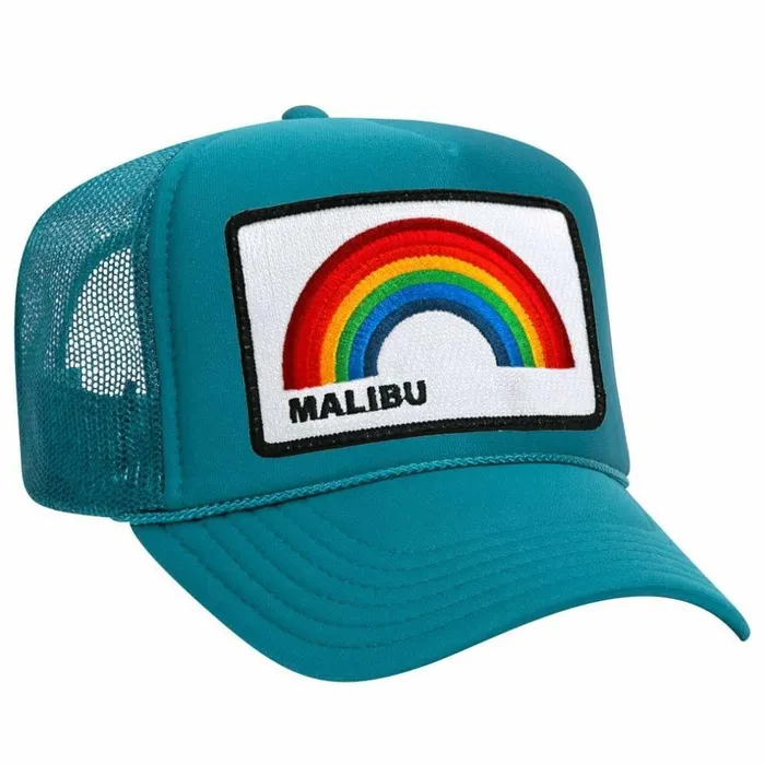 Women MALIBU RAINBOW TRUCKER HAT Aviator Nation TruckerHats Women MALIBU RAINBOW TRUCKER HAT Aviator Nation TruckerHats