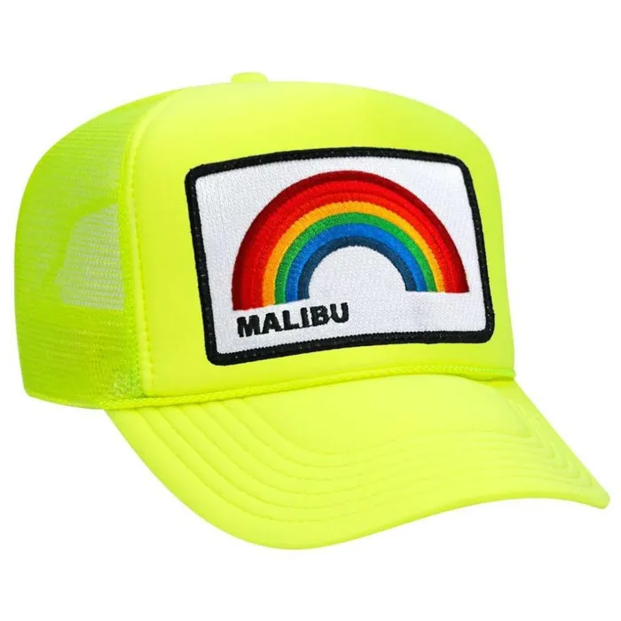 Women MALIBU RAINBOW TRUCKER HAT Aviator Nation TruckerHats Women MALIBU RAINBOW TRUCKER HAT Aviator Nation TruckerHats
