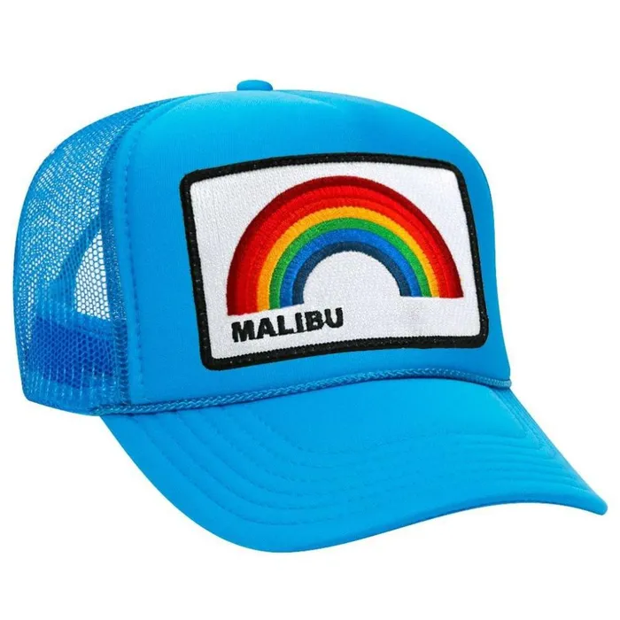 Women MALIBU RAINBOW TRUCKER HAT Aviator Nation TruckerHats Women MALIBU RAINBOW TRUCKER HAT Aviator Nation TruckerHats