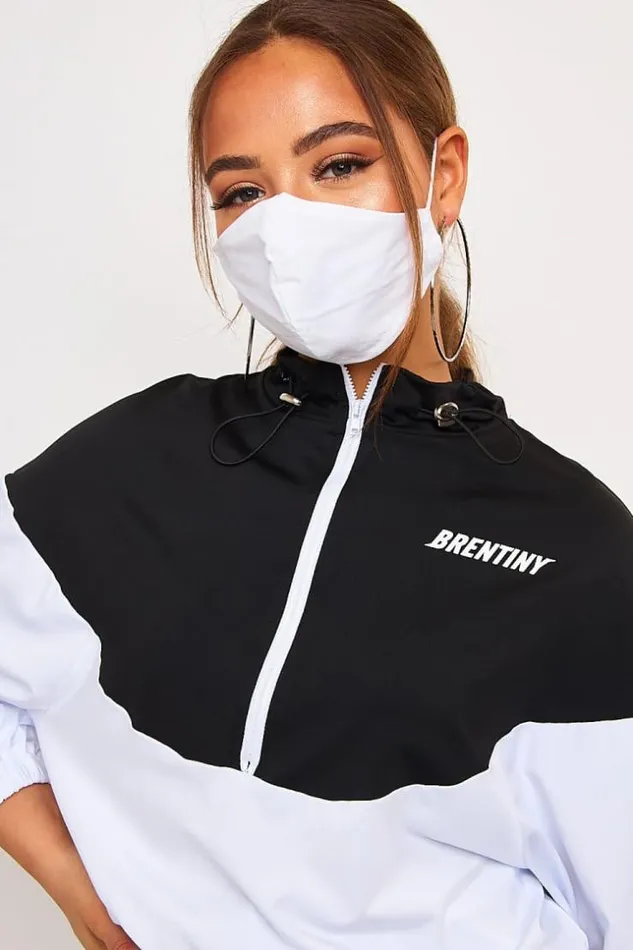 Women Masque Blanc Uni Non Homologu White Brentiny Paris Masks