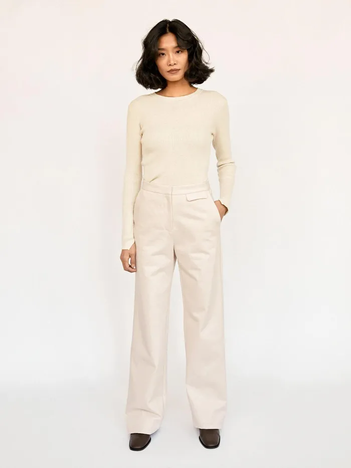 Women Matin 8211 Natural Slim Pant The UNDONE Pants