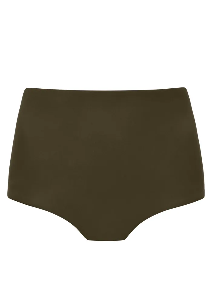 Women Matteau 8211 High Waist Brief In Khaki The UNDONE Swimwear