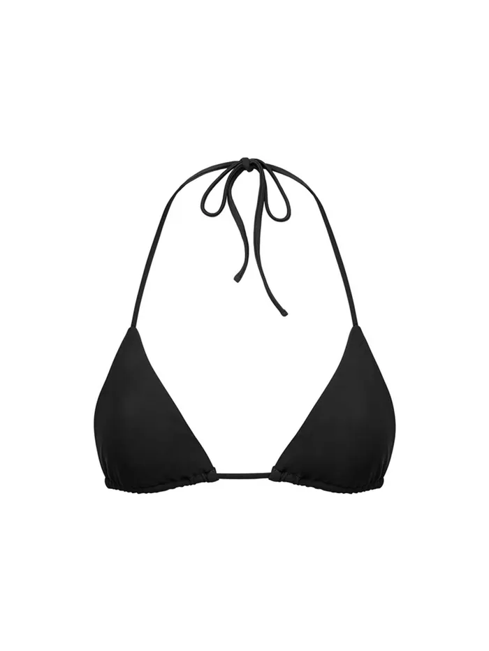Women Matteau 8211 String Triangle Top In Black The UNDONE Swimwear