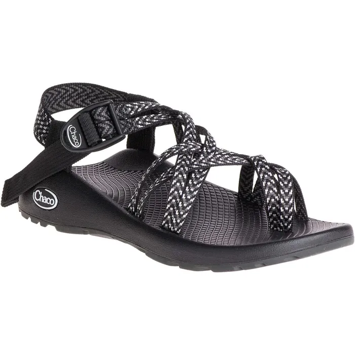 WomenMen Chaco Z Adjustable Sandals Zx2 Dual Adjustable Straps WideWidth Classic Sandal Boost Black