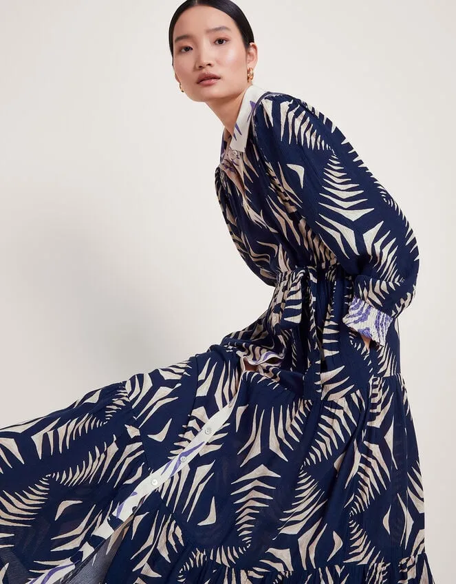 Women Mimi Shirt Dress Blue Monsoon Dresses