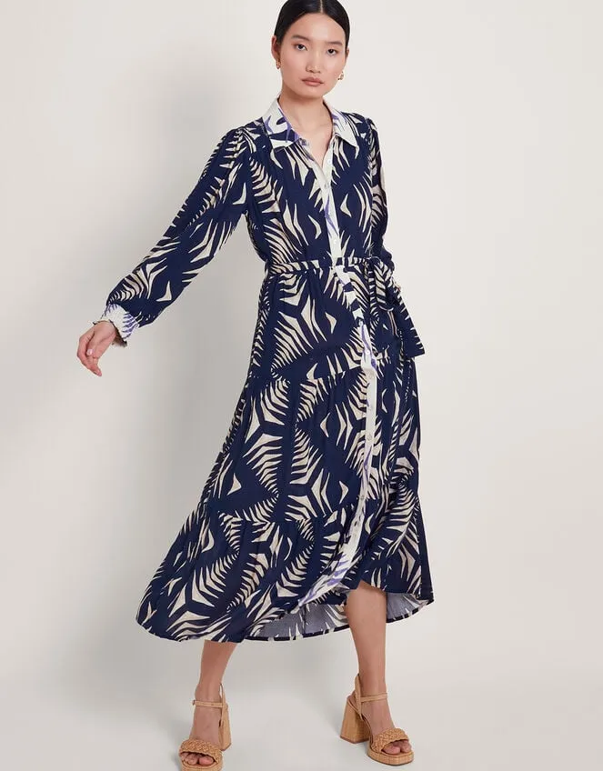 Women Mimi Shirt Dress Blue Monsoon Dresses