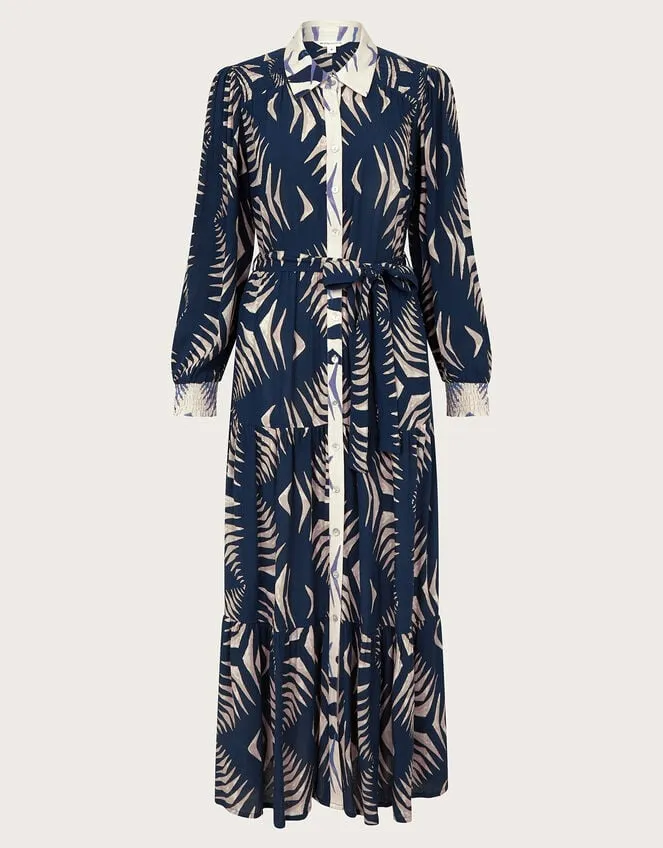 Women Mimi Shirt Dress Blue Monsoon Dresses